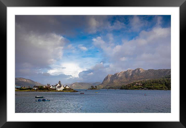A Picturesque Scottish Getaway Framed Mounted Print by Colin Allen
