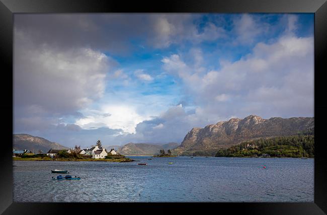 A Picturesque Scottish Getaway Framed Print by Colin Allen