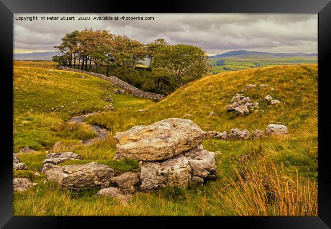 Alum Pot, Selside, North Yorkshire Framed Print by Peter Stuart