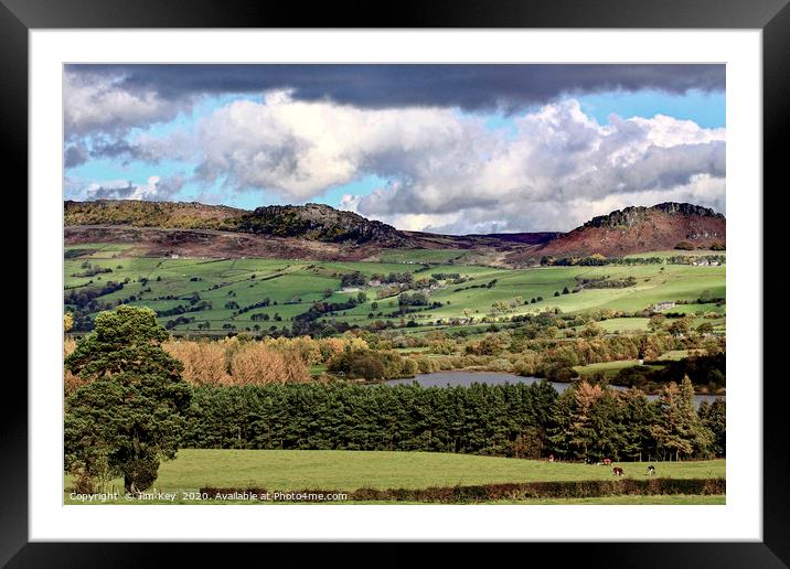 The Roaches and Hen Cloud  Framed Mounted Print by Jim Key