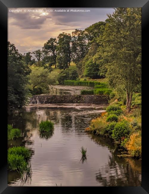 River Aln Framed Print by Aimie Burley