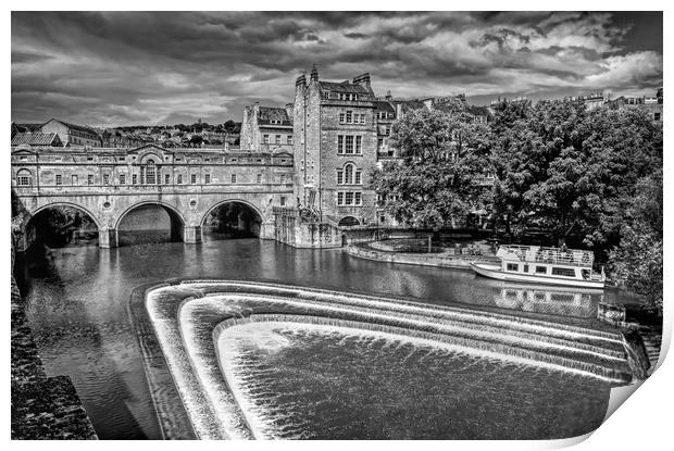 Pulteney Bridge & River Avon in Bath               Print by Darren Galpin