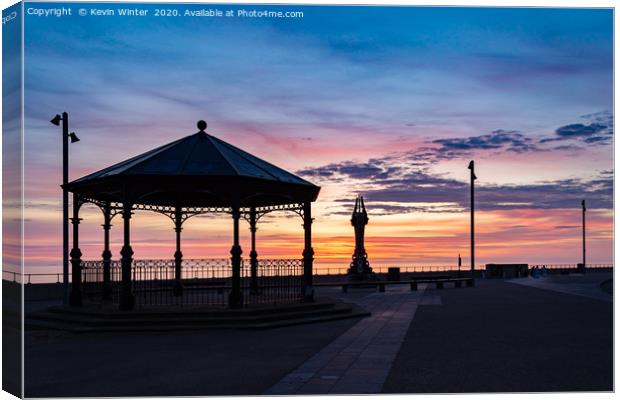 Bandstand Canvas Print by Kevin Winter