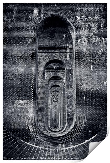 Balcombe Viaduct Print by James Rowland