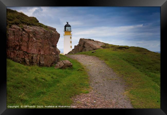Rua Reidh Lighthouse, highlands, Scotland. Framed Print by Scotland's Scenery