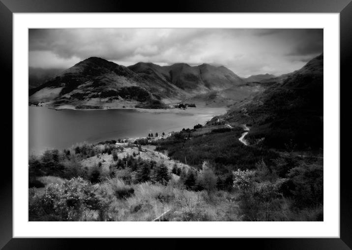 Five Sisters of Kintail Framed Mounted Print by Philip Hawkins