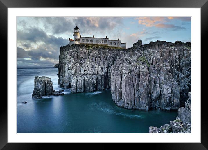 Neist Point Lighthouse, Skye Framed Mounted Print by JC studios LRPS ARPS