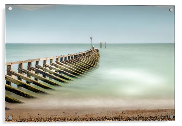 West Pier Acrylic by Mark Jones