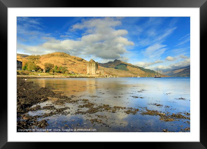 Loch Goil Framed Mounted Print by Andrew Ray