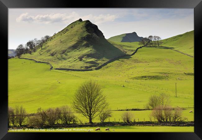 Parkhouse and Chrome Hills Framed Print by Andrew Ray