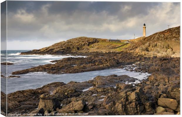 Ardnamurchan Lighthouse Canvas Print by Andrew Ray