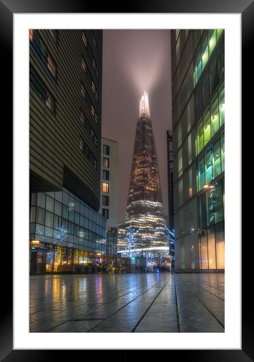 The Shard  Framed Mounted Print by Tim Smith
