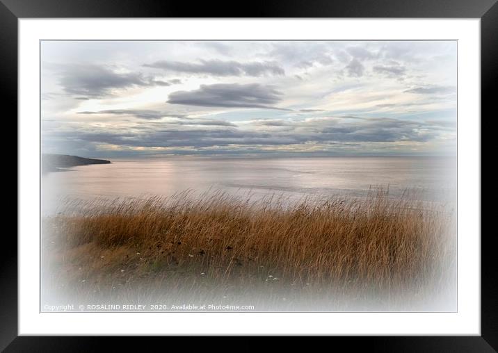 "Contemplation 2" Framed Mounted Print by ROS RIDLEY