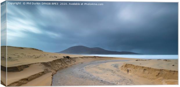 Harris & Lewis in the Outer Hebrides Canvas Print by Phil Durkin DPAGB BPE4