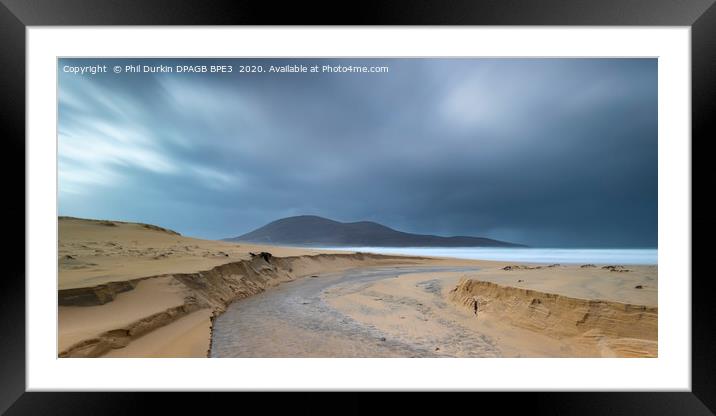 Harris & Lewis in the Outer Hebrides Framed Mounted Print by Phil Durkin DPAGB BPE4