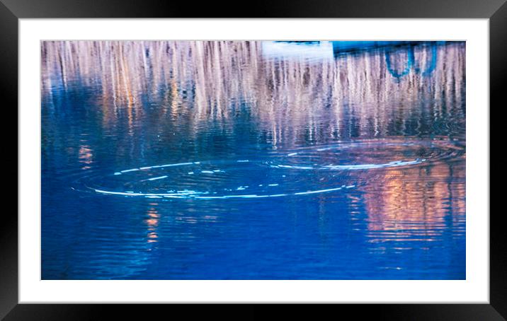 The World Below Framed Mounted Print by Jean Gill