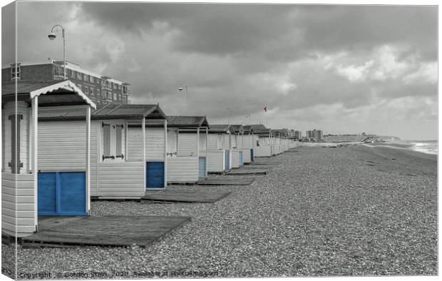 Bexhill Blues Canvas Print by Gordon Stein