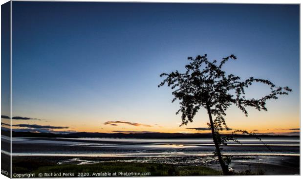 Ulverston sunrise Canvas Print by Richard Perks