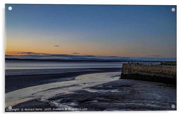 Empty Estuary Acrylic by Richard Perks