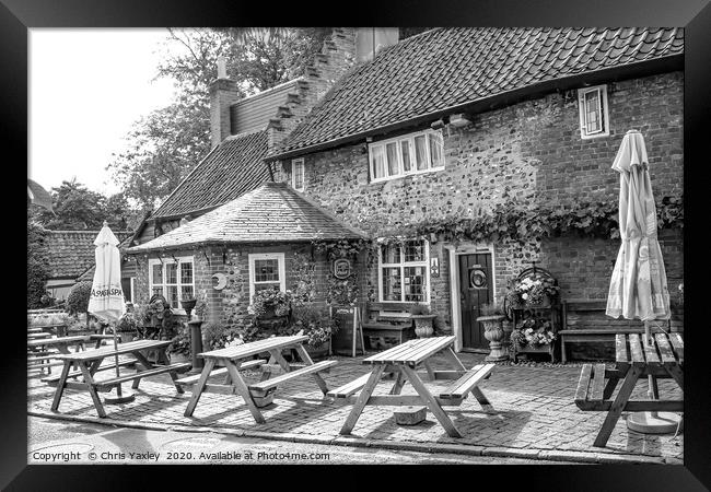 The Adam & Eve pub, Bishopgate, Norwich Framed Print by Chris Yaxley