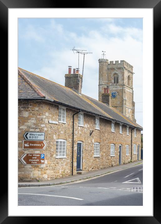 Abbotsbury, Dorset Framed Mounted Print by Graham Custance