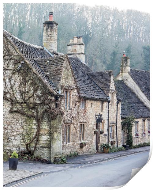 Castle Combe Print by Graham Custance