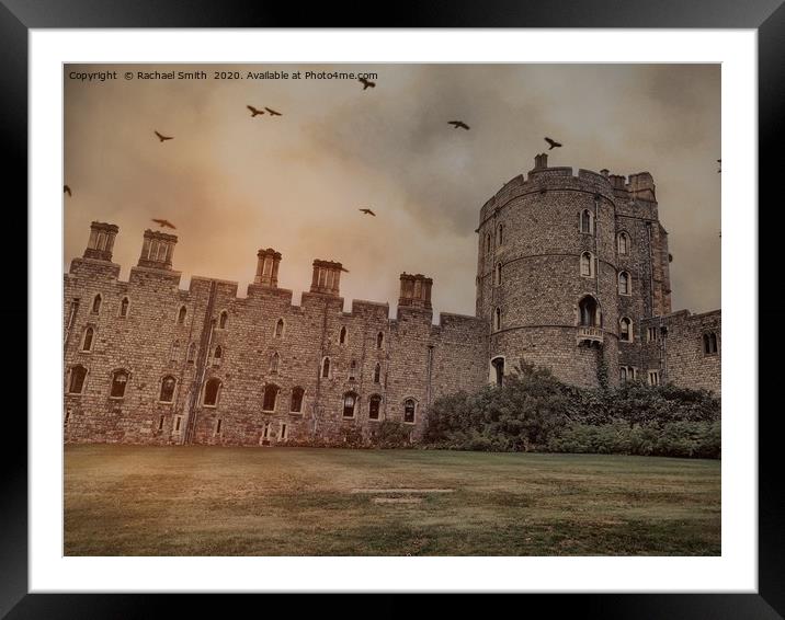 Windsor Castle  Framed Mounted Print by Rachael Smith
