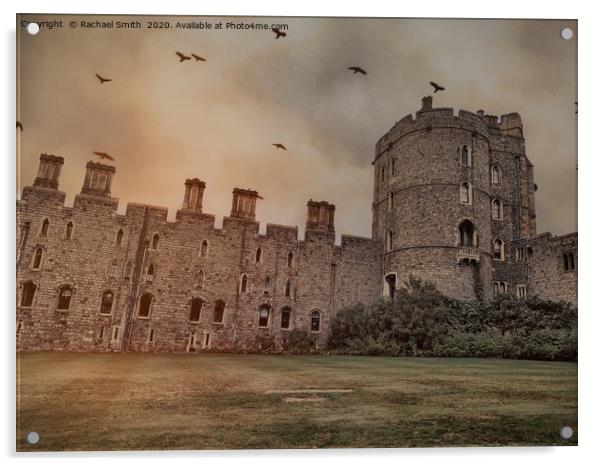 Windsor Castle  Acrylic by Rachael Smith