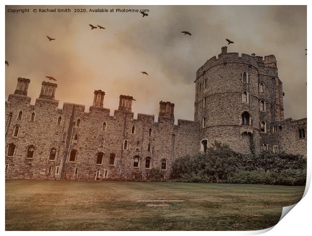 Windsor Castle  Print by Rachael Smith