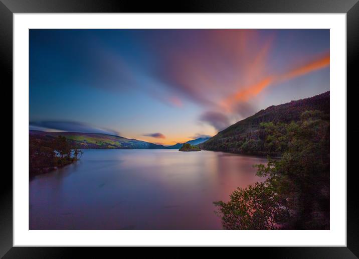 Kenmore Sunset Framed Mounted Print by paul green