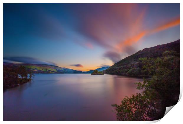 Kenmore Sunset Print by paul green