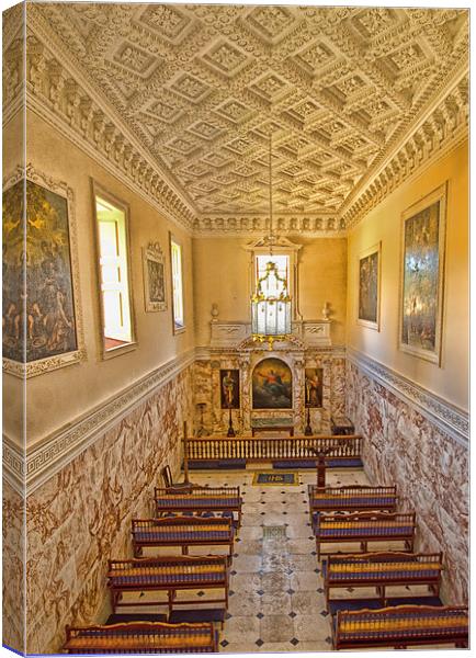 The Chapel at Holkham Hall Canvas Print by Chris Thaxter