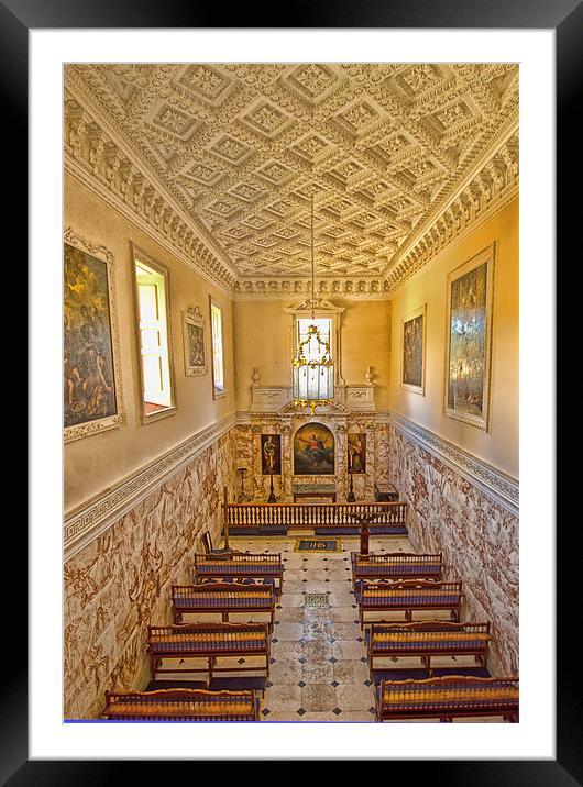The Chapel at Holkham Hall Framed Mounted Print by Chris Thaxter