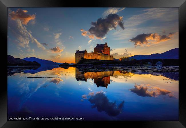 Eilean Donan Castle in dornie, highlands,  Scotlan Framed Print by Scotland's Scenery