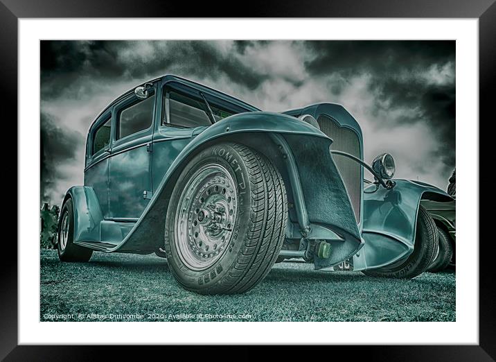 30s Model 'A' Custom  Framed Mounted Print by Alistair Duncombe