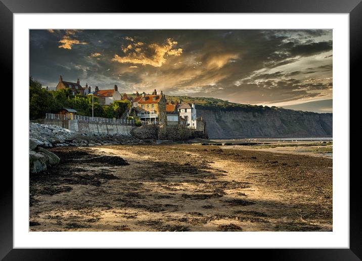 Robin Hood's Bay Framed Mounted Print by Darren Ball