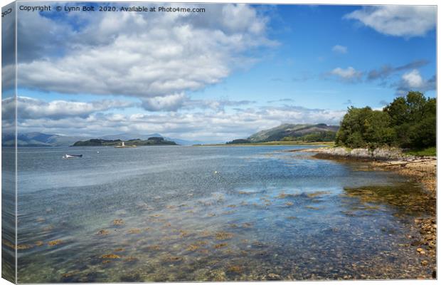 Port Appin Argyll and Bute Canvas Print by Lynn Bolt