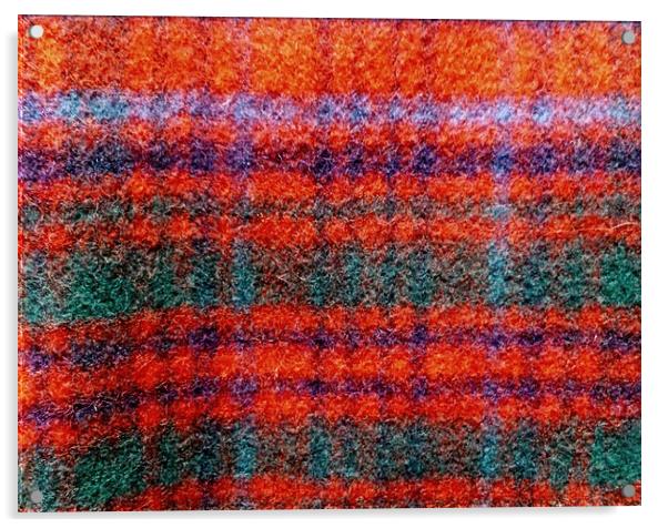 scottish tartan Acrylic by dale rys (LP)