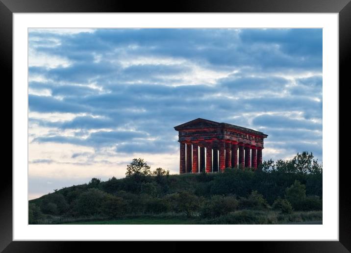 Earl of Durham Monument Penshaw Framed Mounted Print by Rob Cole