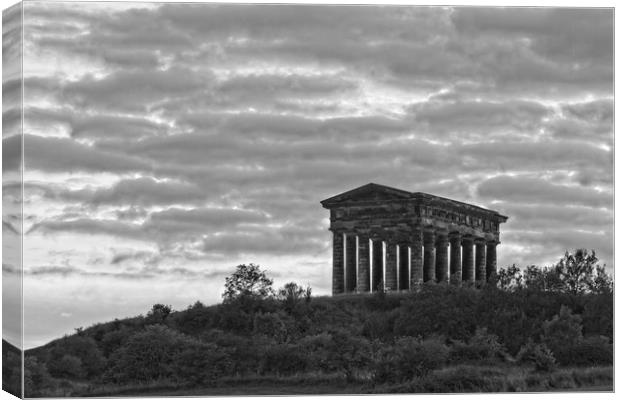 Earl of Durham Monument, Penshaw Canvas Print by Rob Cole
