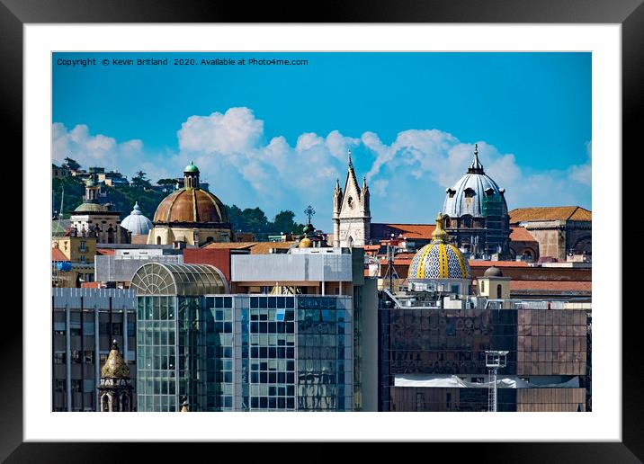 naples italy Framed Mounted Print by Kevin Britland