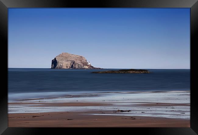 The Bass Rock Framed Print by Philip Hawkins