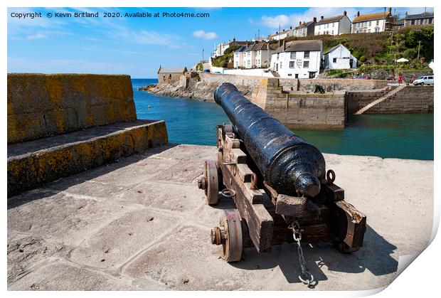 Porthleven Cornwall Print by Kevin Britland