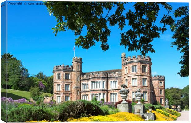 mount edgcumbe house cornwall Canvas Print by Kevin Britland