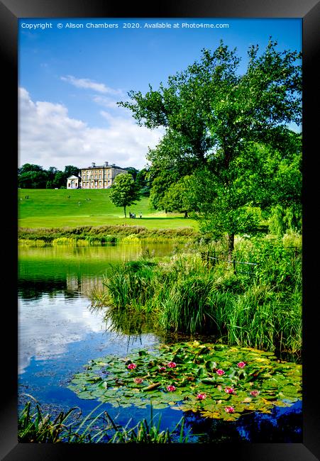 Cusworth Hall Doncaster Framed Print by Alison Chambers