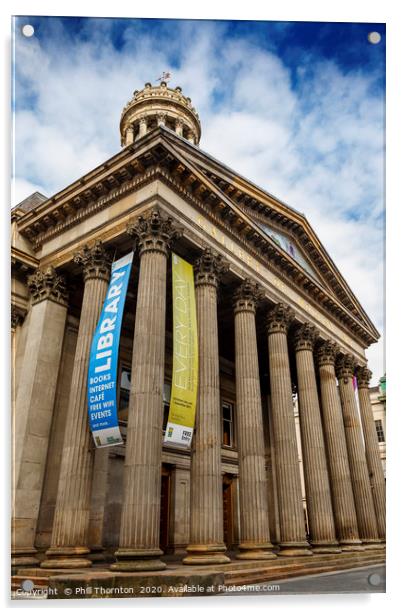 Glasgow Gallery of Modern Art. Acrylic by Phill Thornton