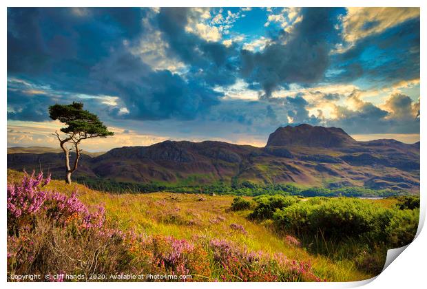 Loch maree Landscape, Highlands, Scotland. Print by Scotland's Scenery
