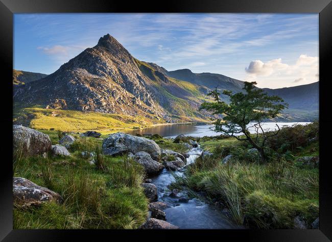 Tryfan Framed Print by Rory Trappe