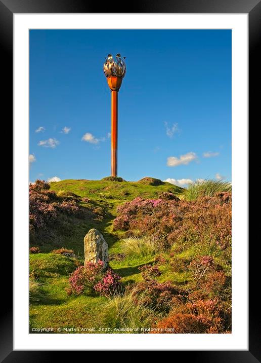 Danby Beacon, Near Whitby, North Yorkshire Framed Mounted Print by Martyn Arnold