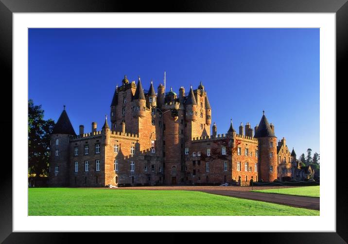 Glamis Castle Framed Mounted Print by Philip Hawkins